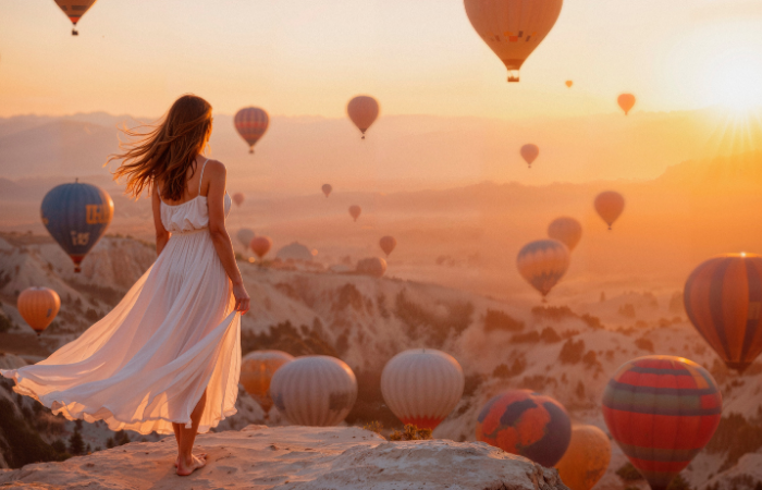 Büyülü Kapadokya sizi çağırıyor..